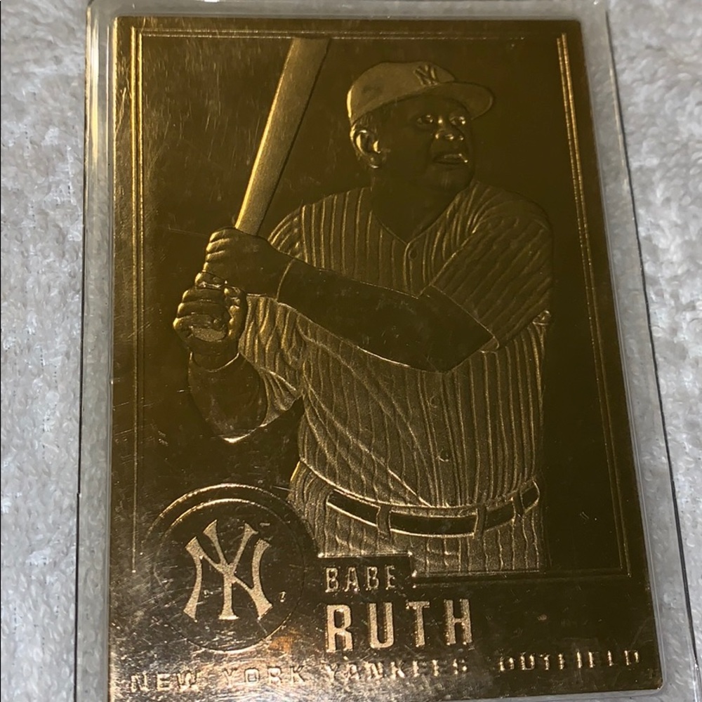 1996 Bath Ruth Baseball Card - Picture 2 of 4